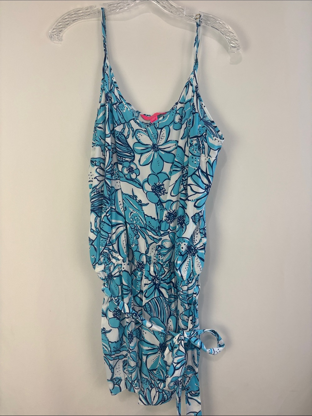 LILLY PULITZER BLUE PRINT ROMPER - Picture 2 of 6
